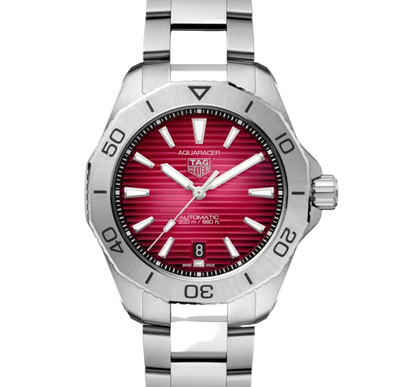 TAG HEUER-AQUARACER PROFESSIONAL 200 Automatic Watch, 40 mm, Steel WBP2114.BA0627