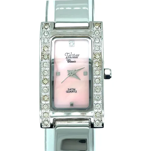 Telestar Classic Pink dial watch