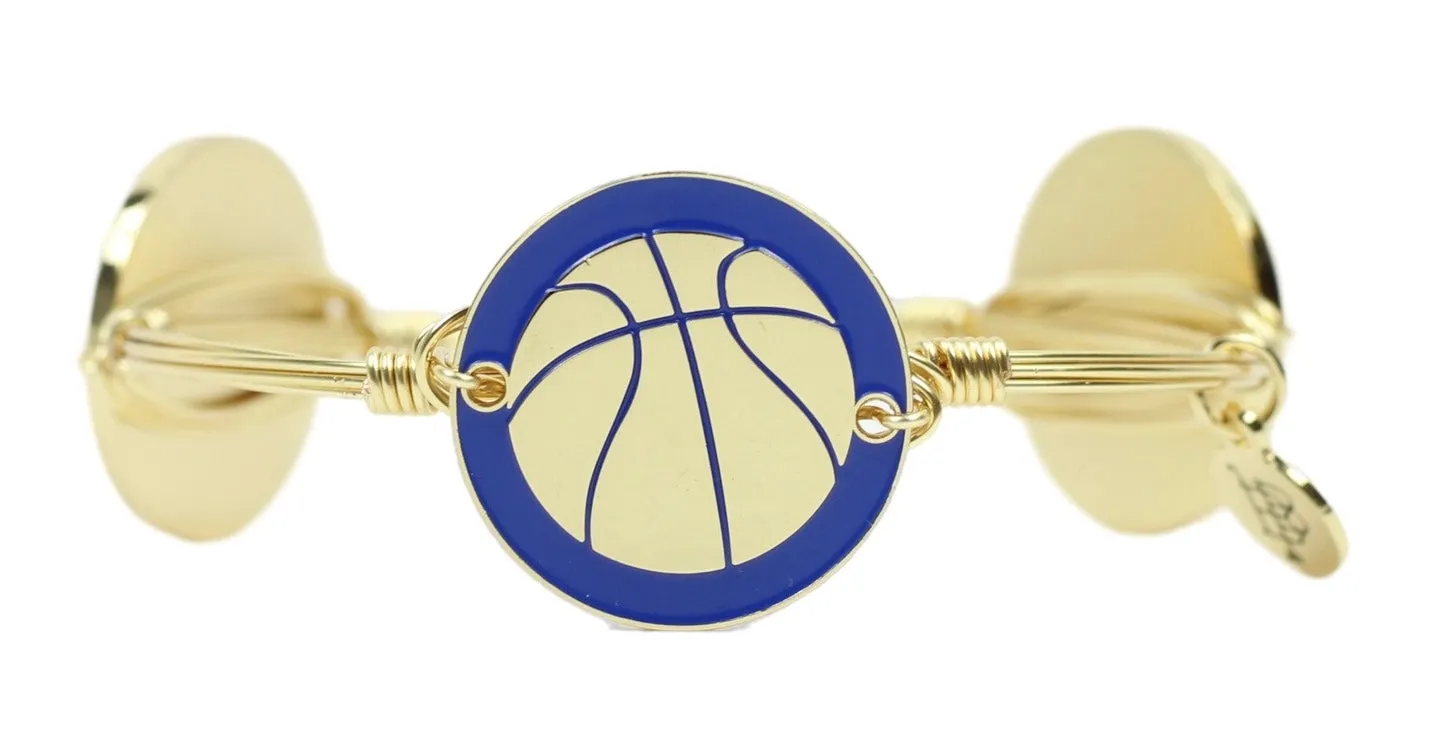 The Basketball Bangle Bracelet - Blue