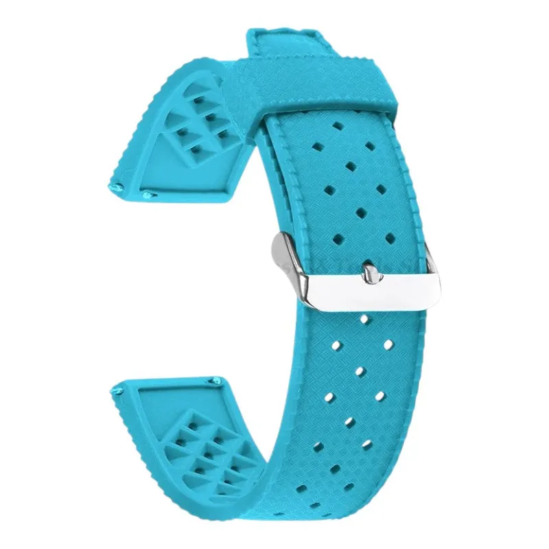 TheHorse 20mm Range Tropic Dive Silicone Watch Straps