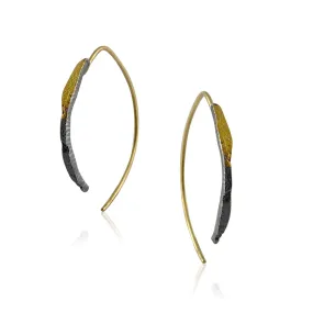 Tiny Talon Gold Hoop Earrings