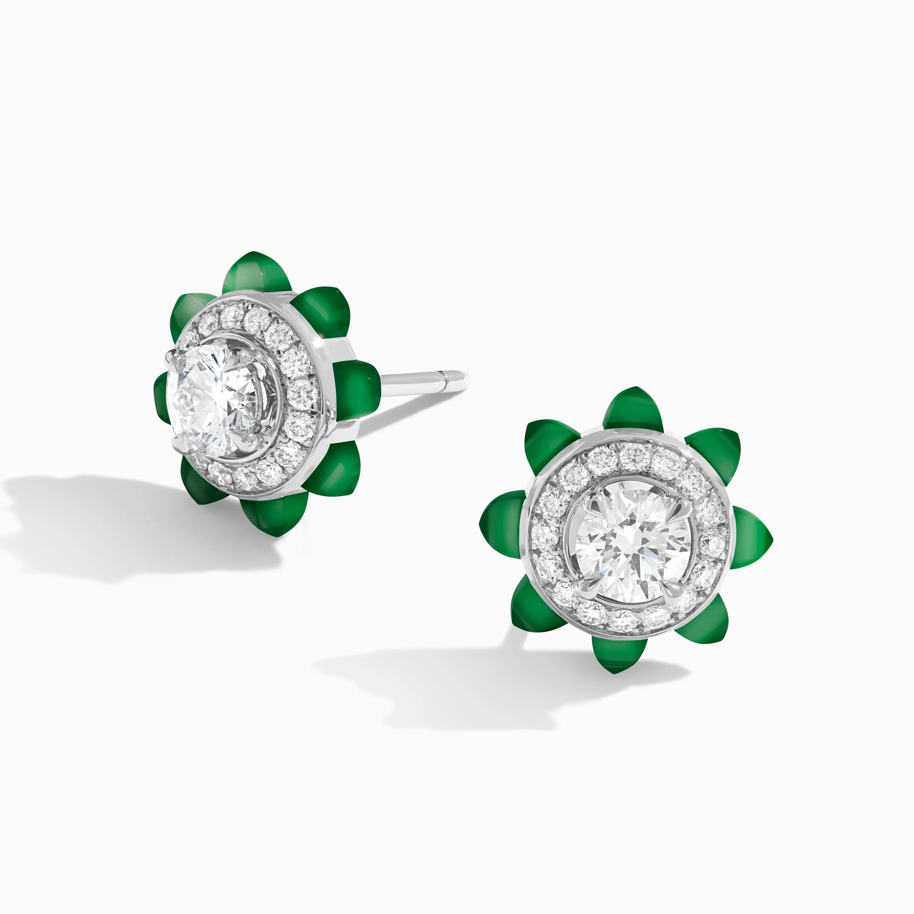 Tip-Top Diamond Stud Earrings