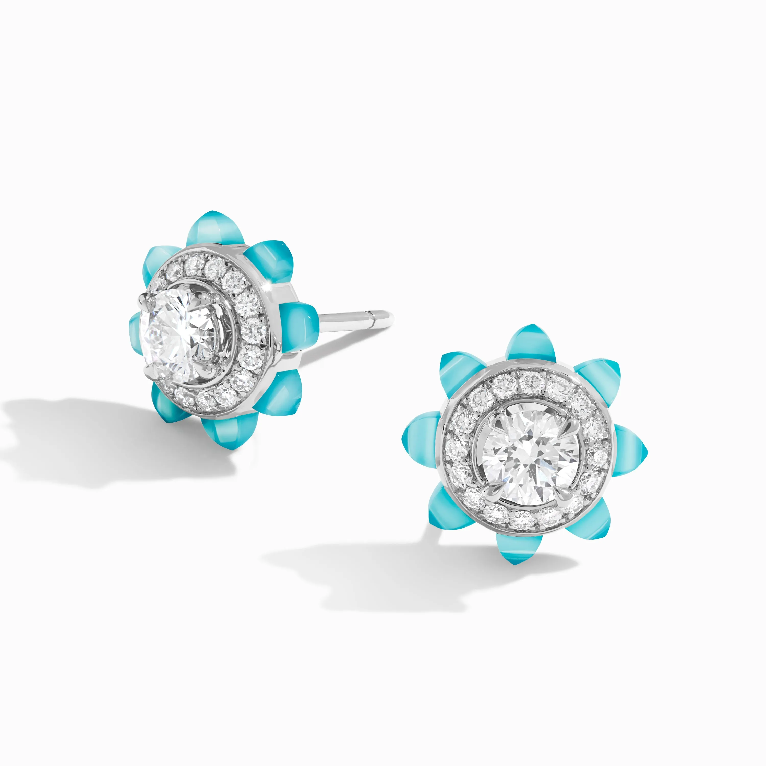 Tip-Top Diamond Stud Earrings