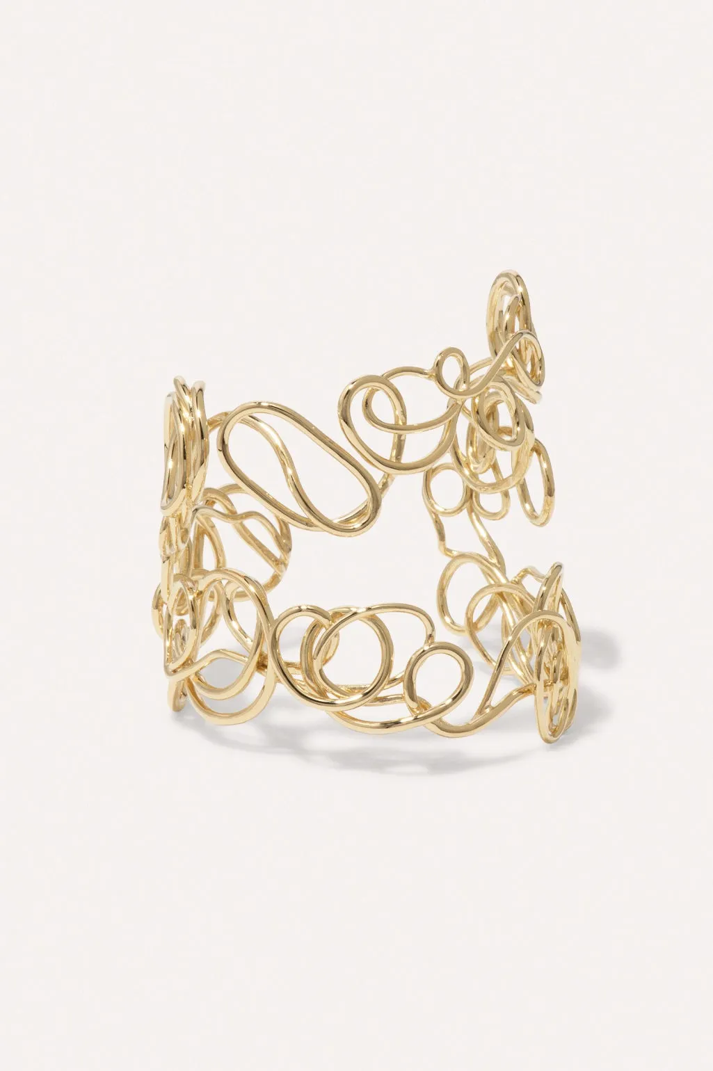 Traces - Gold Vermeil Cuff