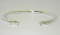 Two Small Blades Men's Cuff Bracelet