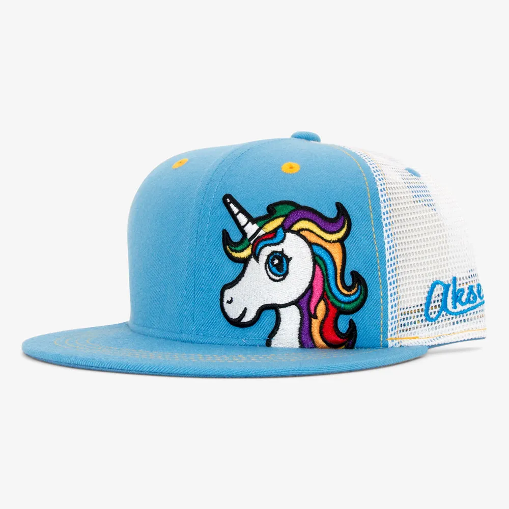 Unicorn Flatbill Snapback Hat