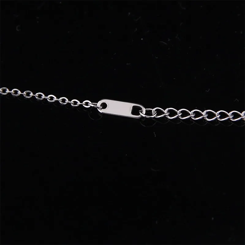 VenusFox New stainless steel Women pendants Necklaces Jewelry Cross Lightning hexagram Choker Necklace Chain gold Girls Kpop Collares