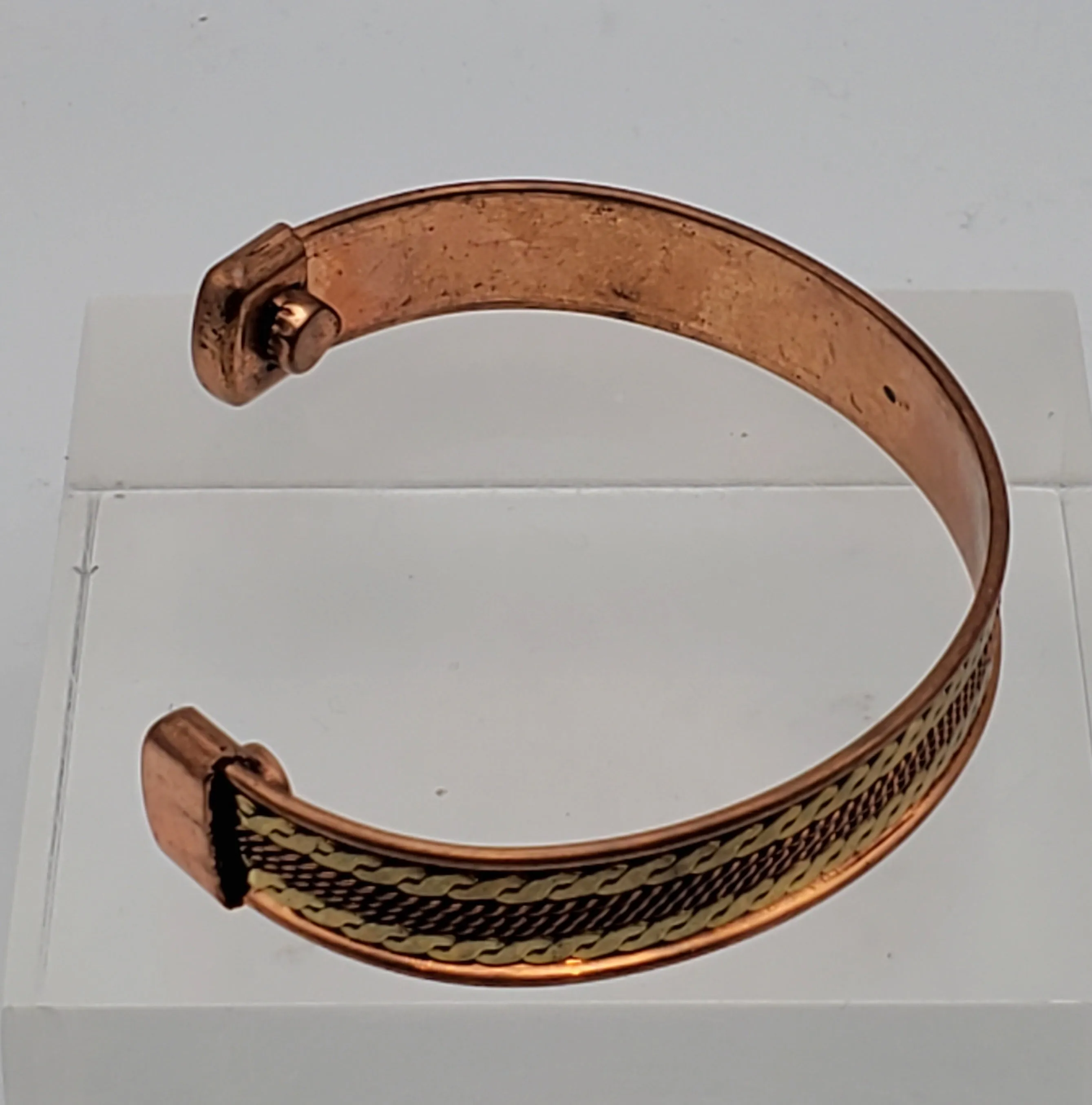 Vintage Copper and Brass Cuff Bracelet