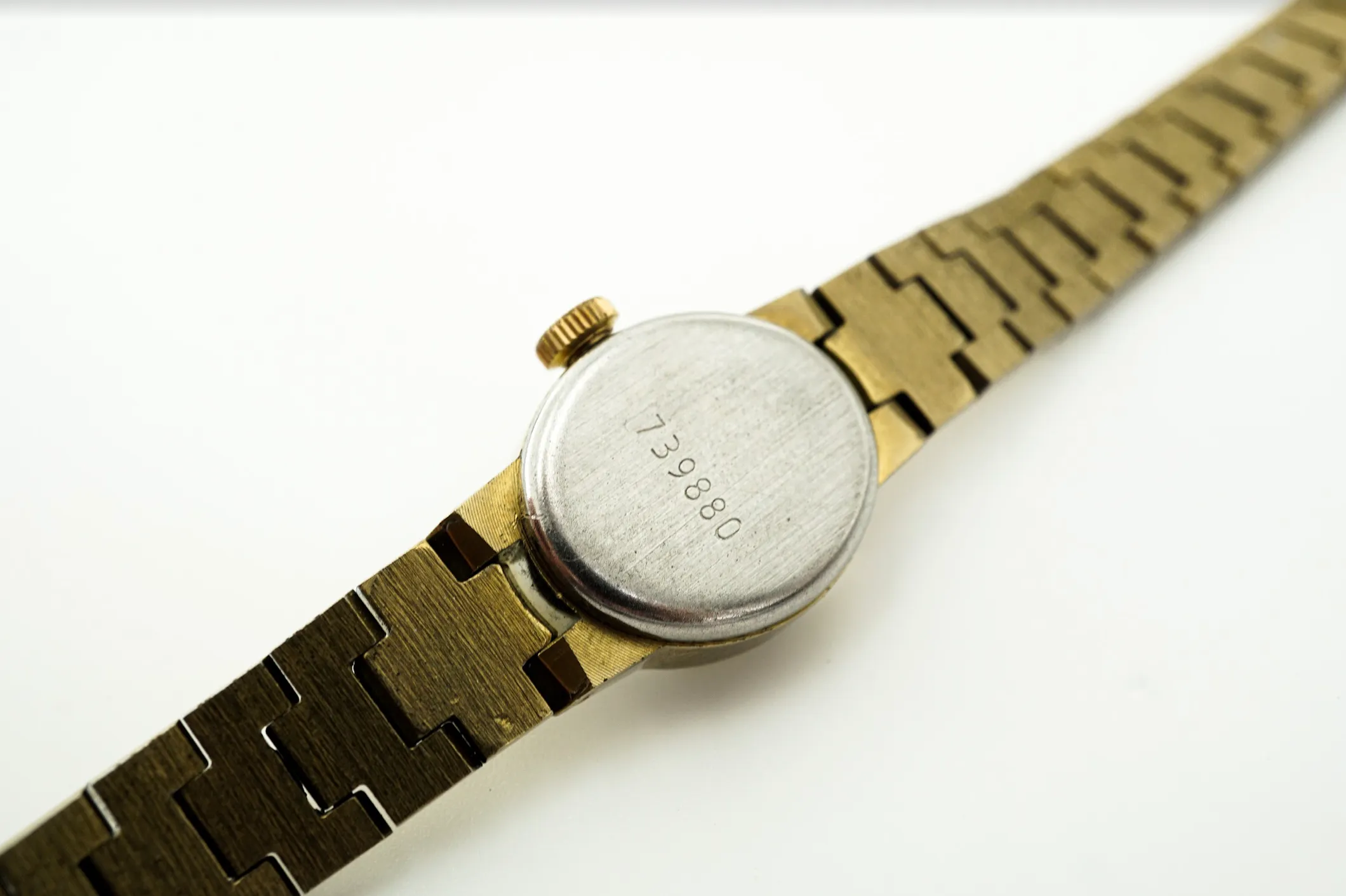 Vintage Soviet ladies watch Chaika, cocktail wristwatch