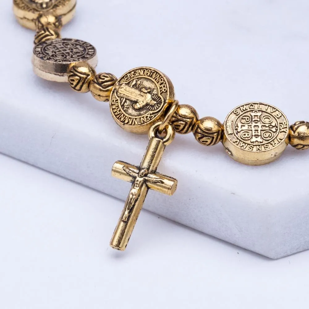 Women's Cross Bracelet <br> Benedictine